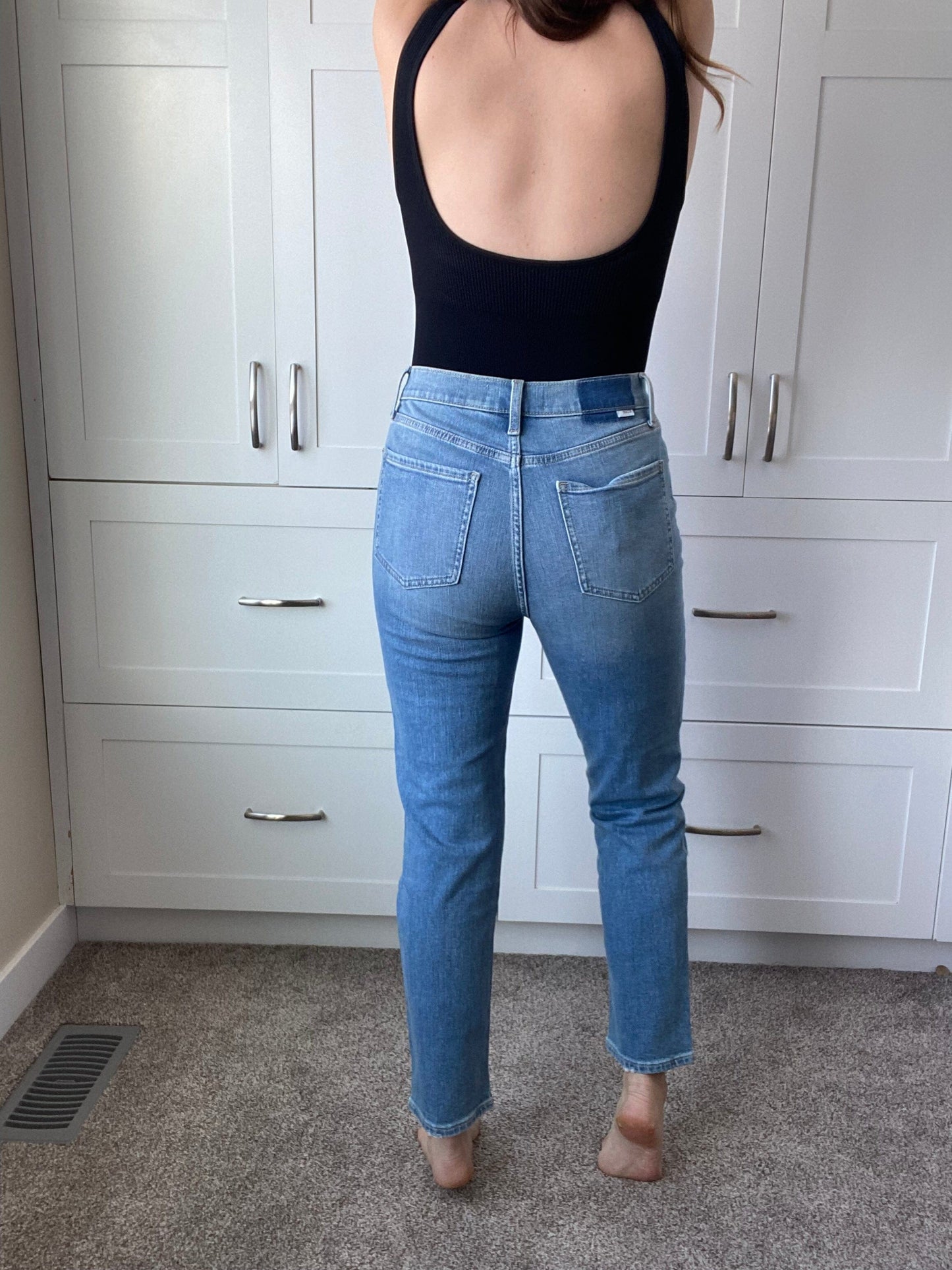 Andrea Jeans by Daze Denim - Daily Driver Cigarette Jeans in Clarity Vintage Unapologetic Boutique