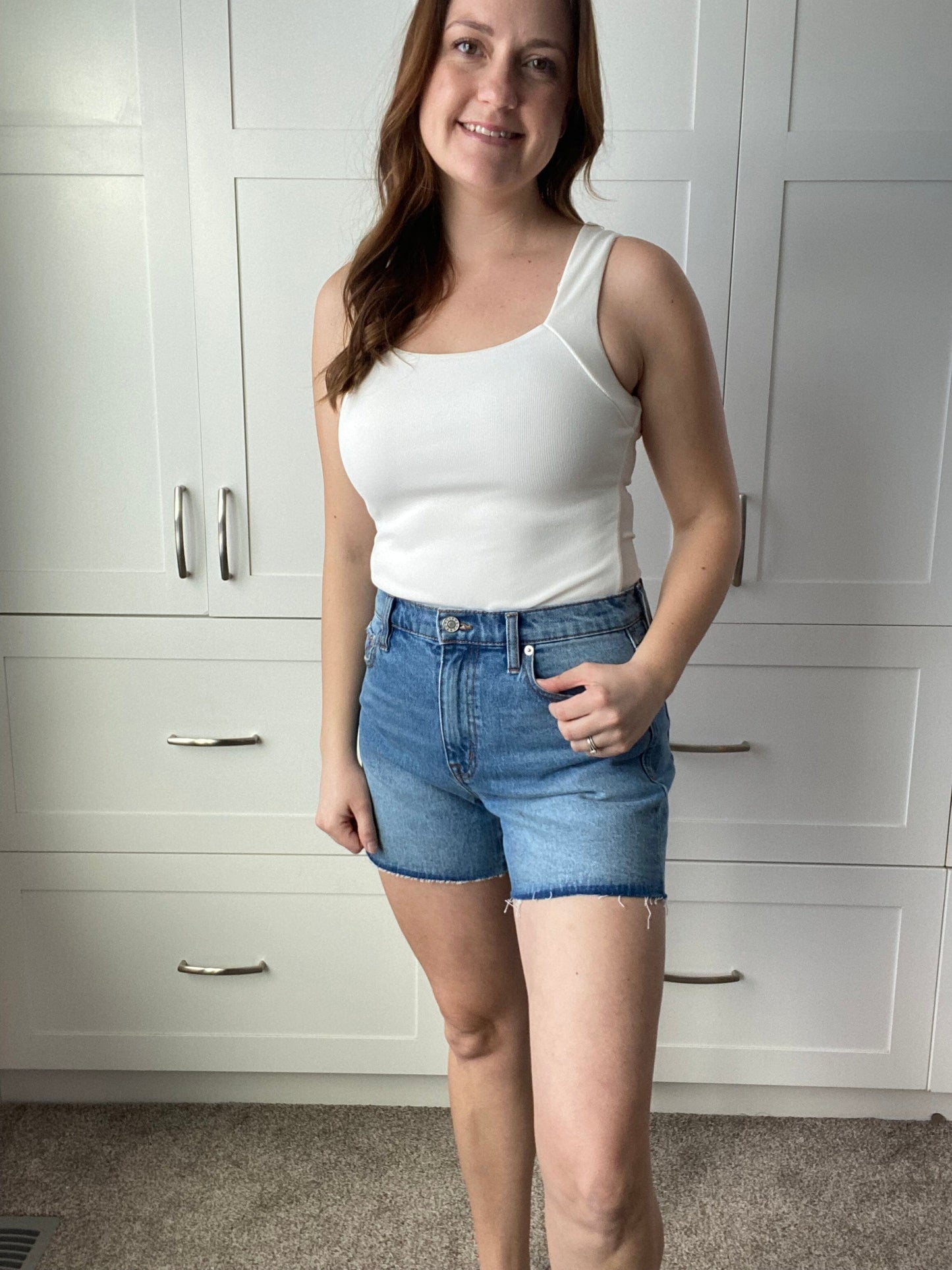 Emma High Rise Cut Off Shorts by Unpublished Unapologetic Boutique