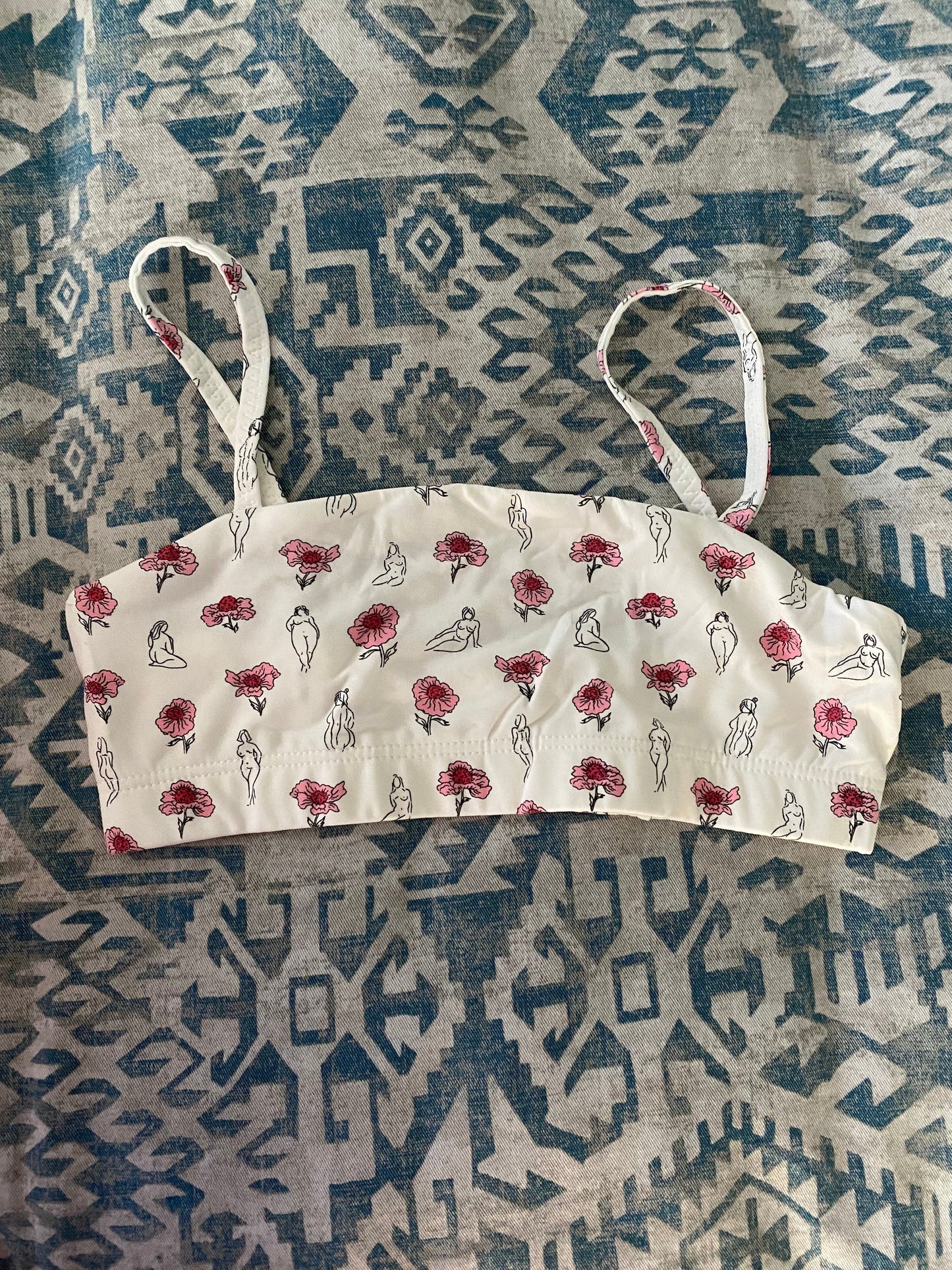 Huha Tata Bra - women print Bralette Huha