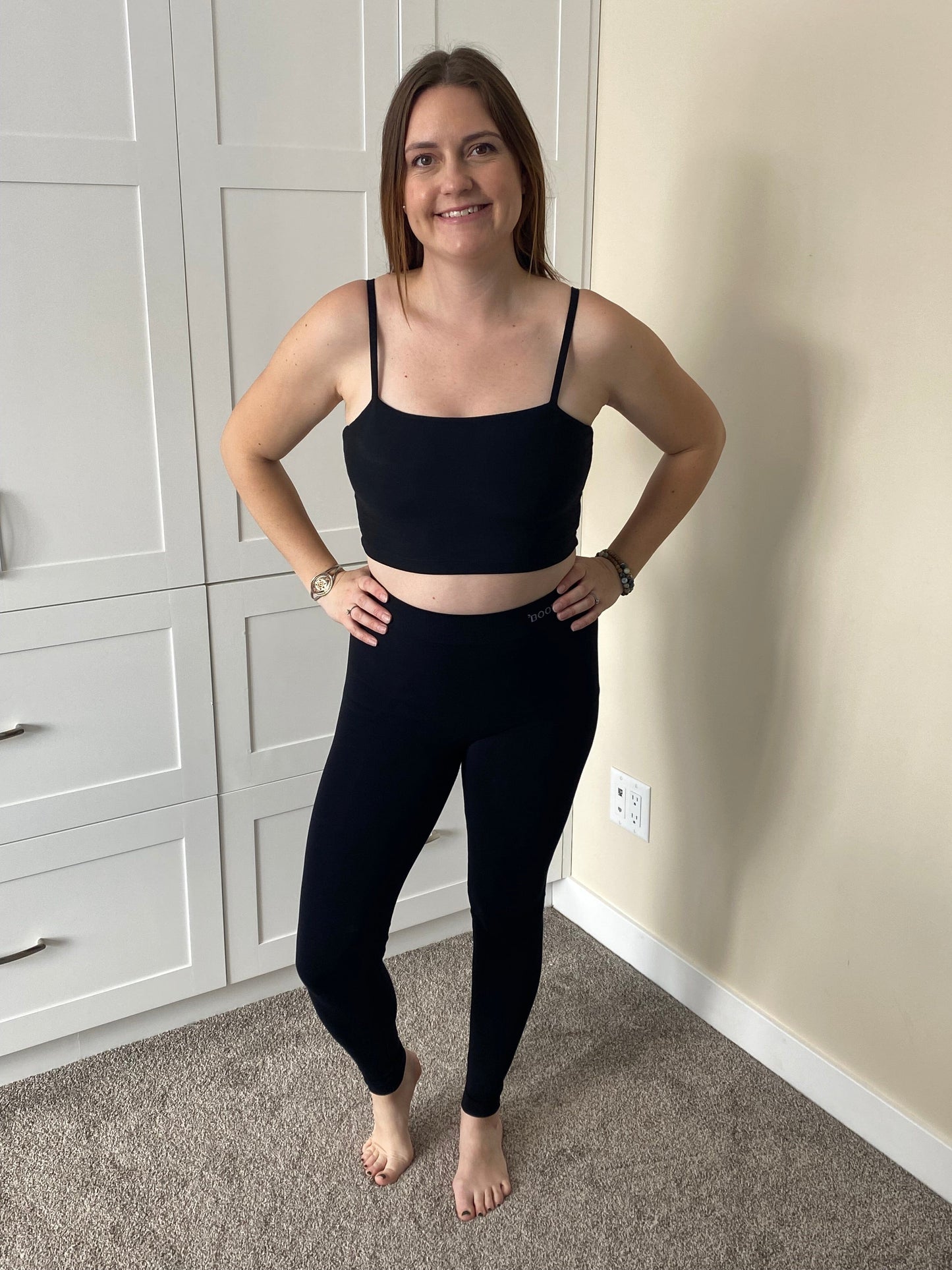 Huha Tata Crop Cami - black Brami Huha