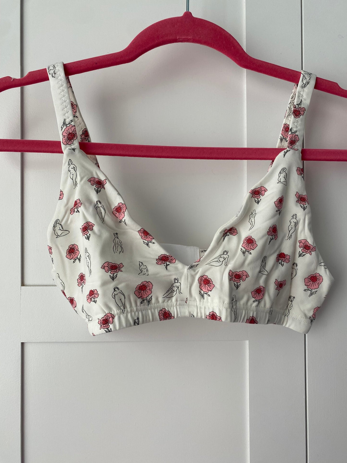 Huha Triangle Bra - women print Bralette Huha
