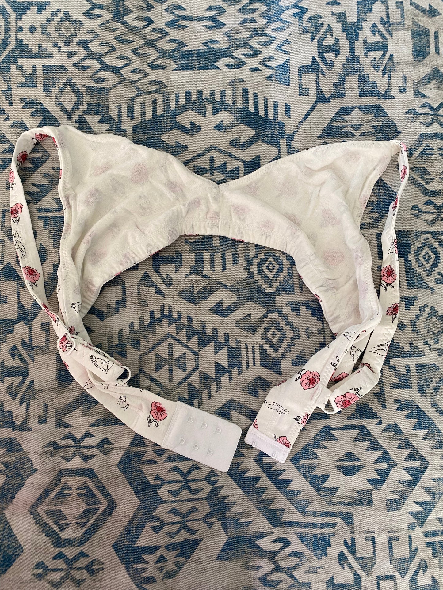 Huha Triangle Bra - women print Bralette Huha