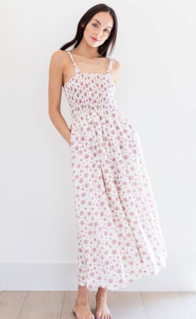 Laina Floral Print Dress by Priv Priv