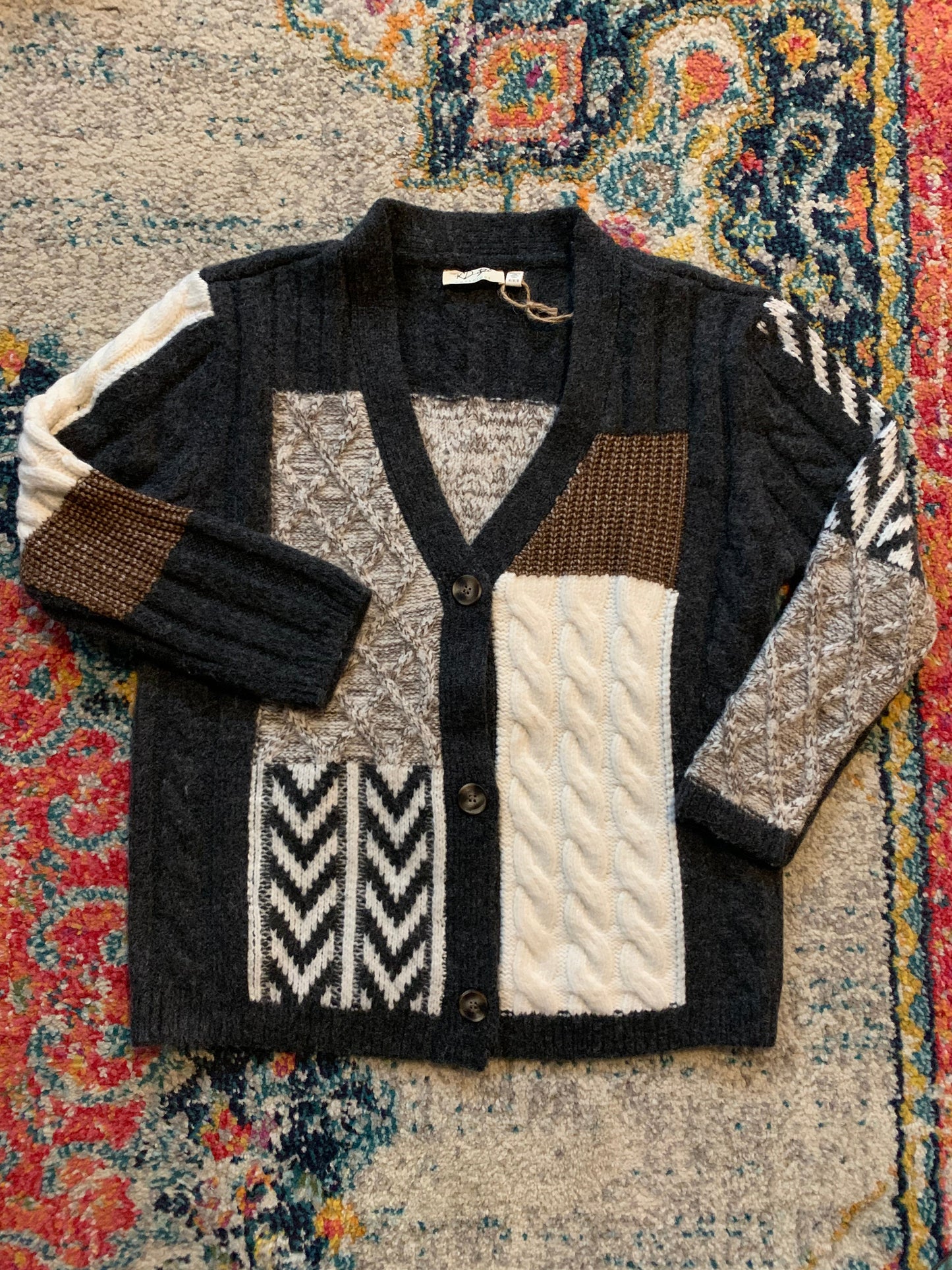Ludmila Cardigan by RD Style - Charcoal Cardigan RD Style