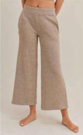 Novella Knit Pant - Taupe Pants Sage the Label