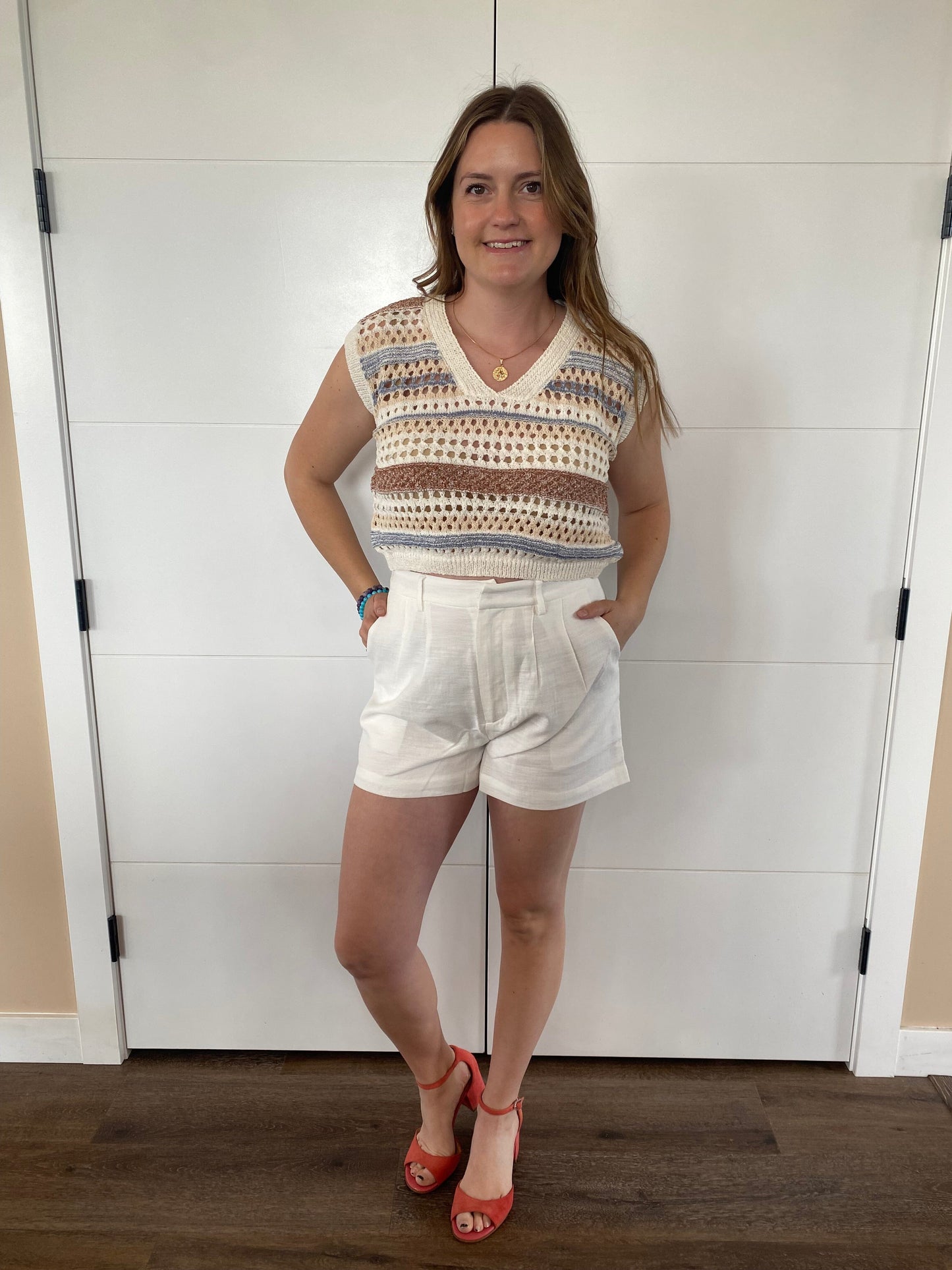 Roam Around Pleated Shorts Shorts Sage the Label
