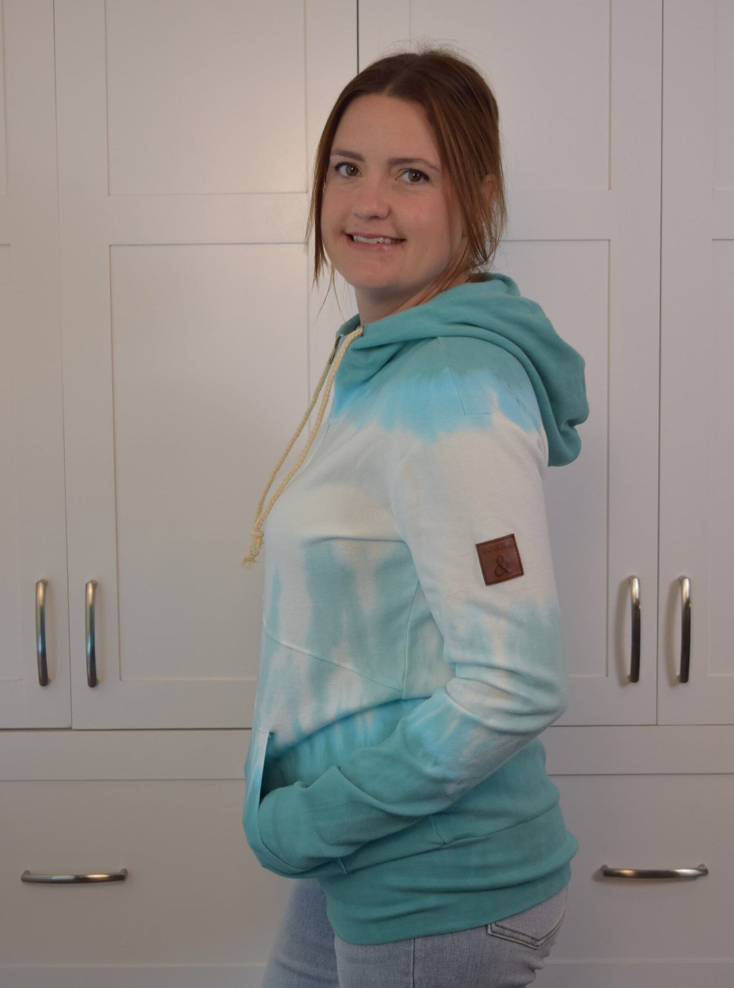 Ampersand Avenue Full-Zip Sweatshirt - Blue Horizon Sweatshirt Ampersand Avenue