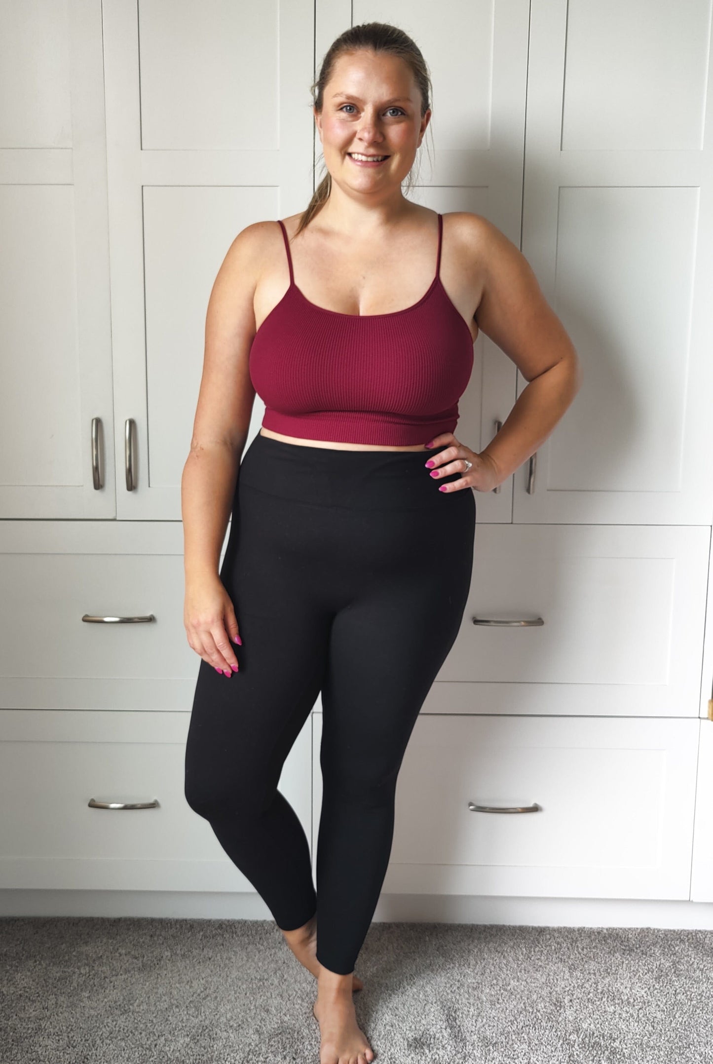 Ampersand Avenue Leggings - black 27" leggings Ampersand Avenue