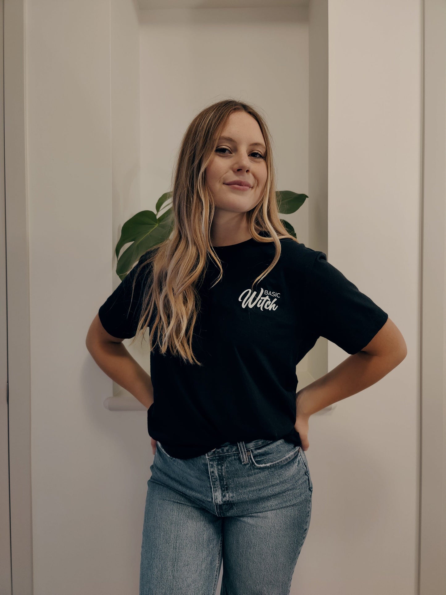 Basic Witch Tee - Black tee Blonde Ambition