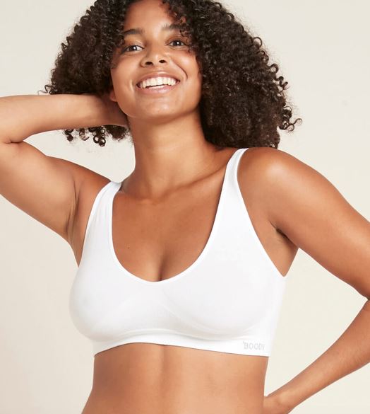 Boody Shaper Bra - unpadded, white bra Unapologetic Boutique
