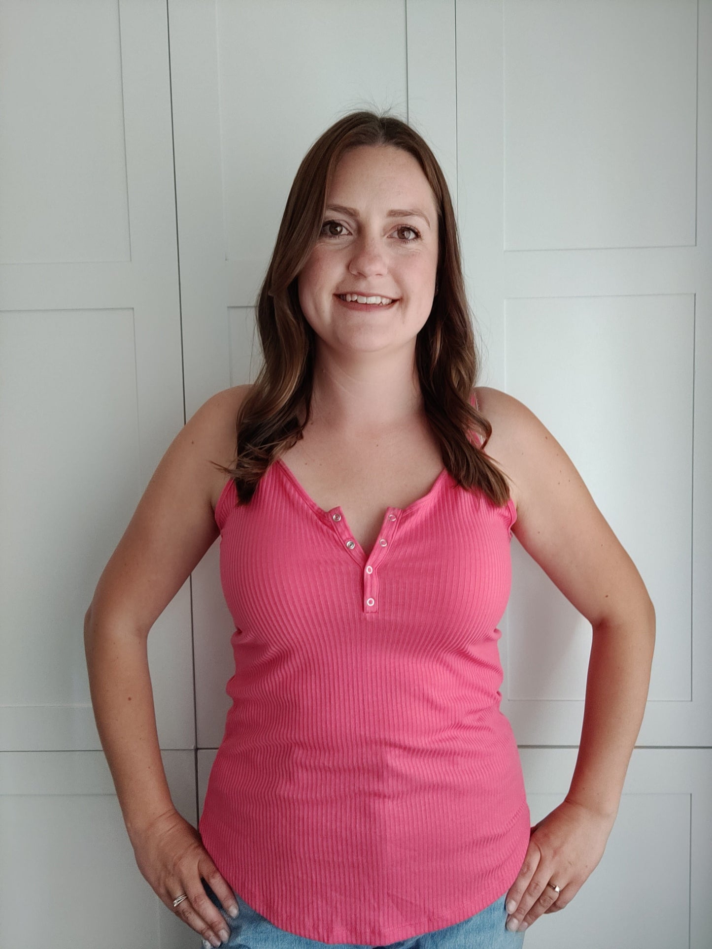 Charlie Tank - Desert Rose tank Zenana