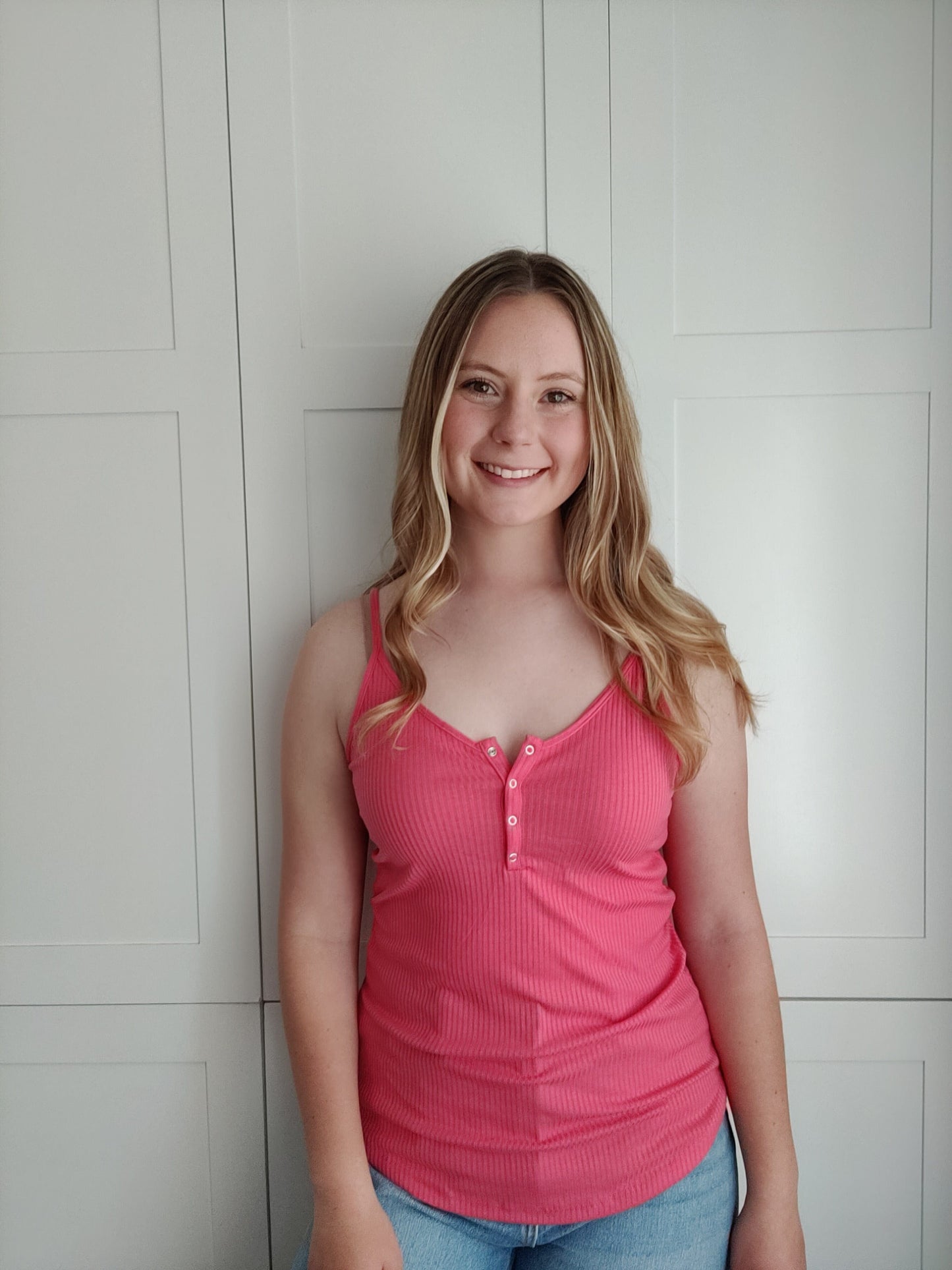 Charlie Tank - Desert Rose tank Zenana