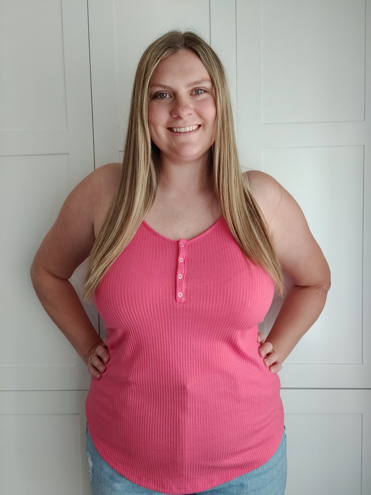 Charlie Tank - Desert Rose tank Zenana