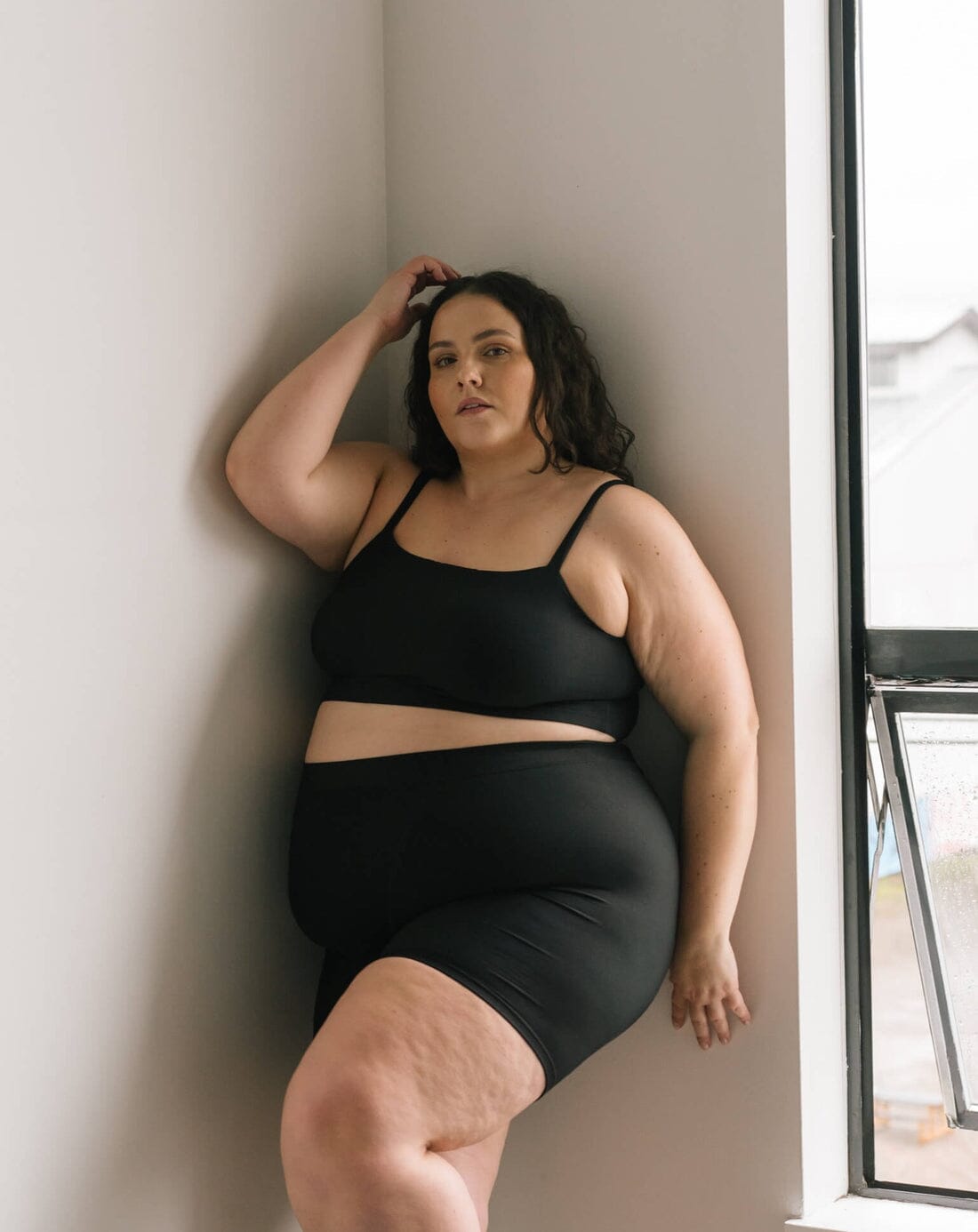 Huha Tata Crop Cami - Black Brami Huha