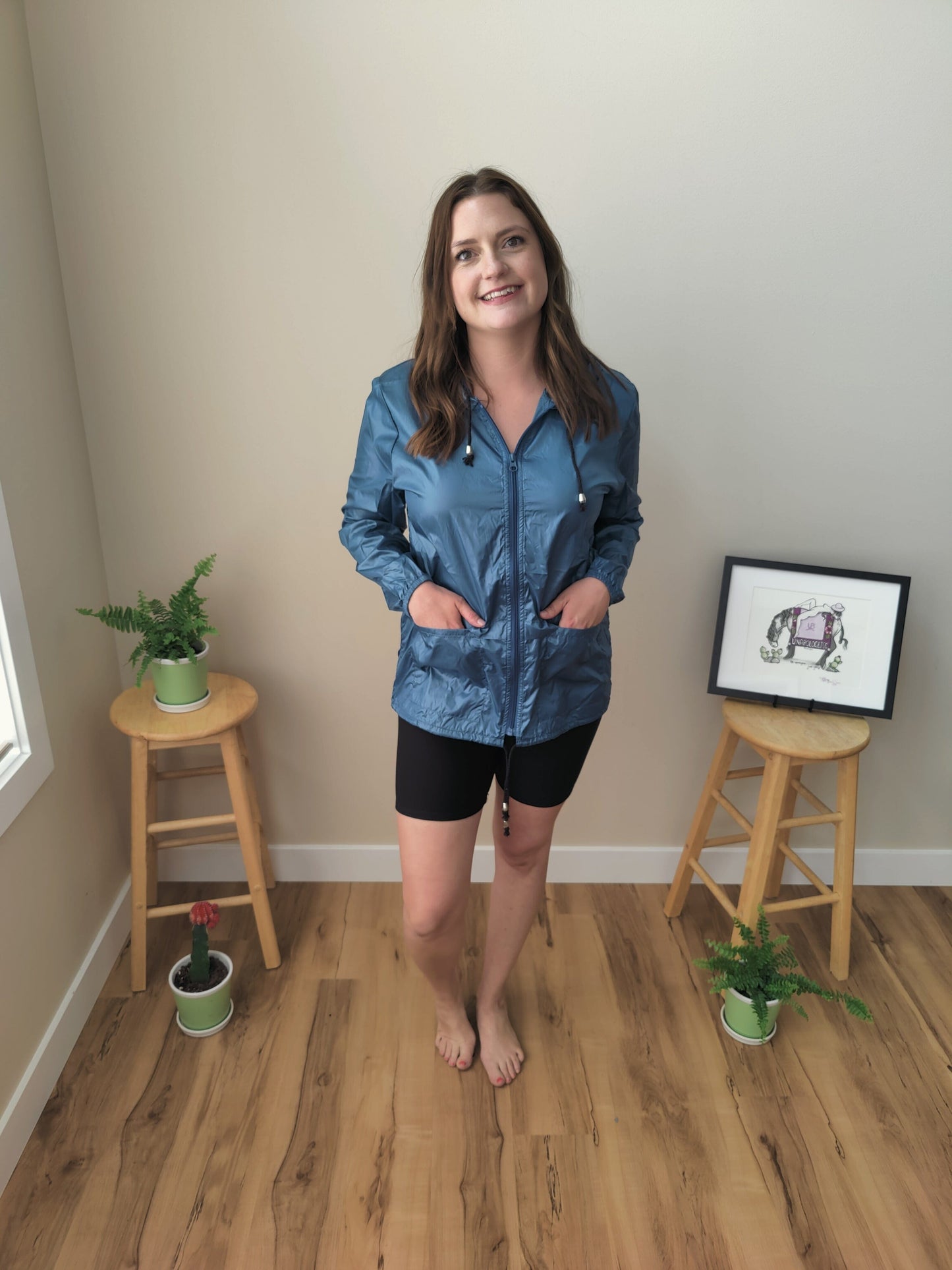 Packable Rain Jacket - Lagoon Jacket Grace & Lace