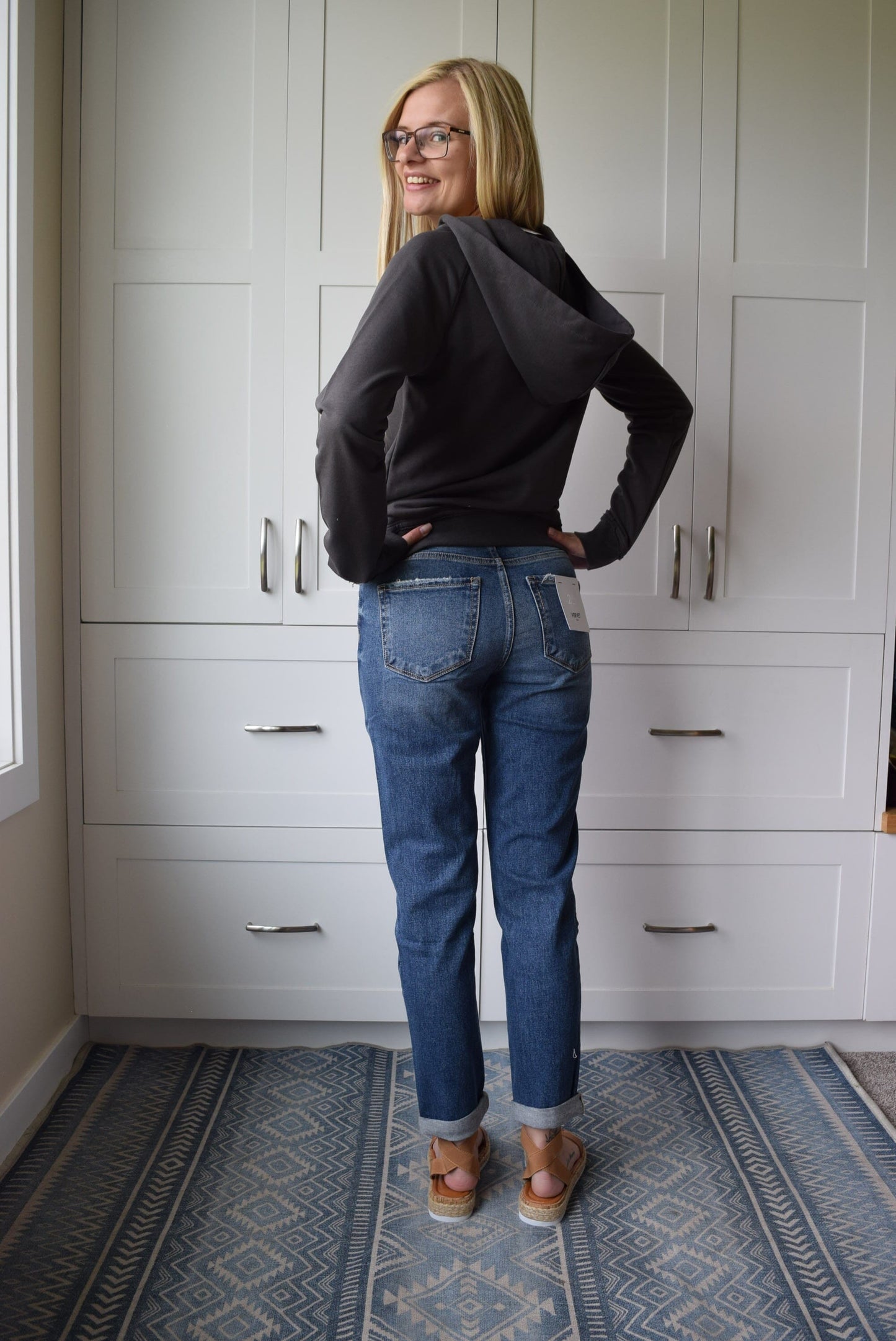 Talia Mom Jeans by vervet Jeans Vervet