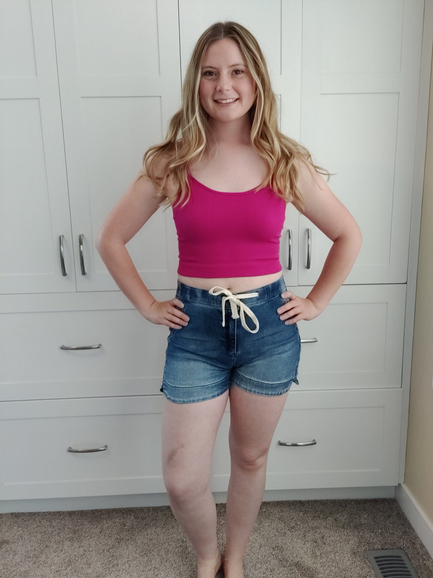 Ultimate Denim Shorts - Mid-Wash Shorts Grace & Lace