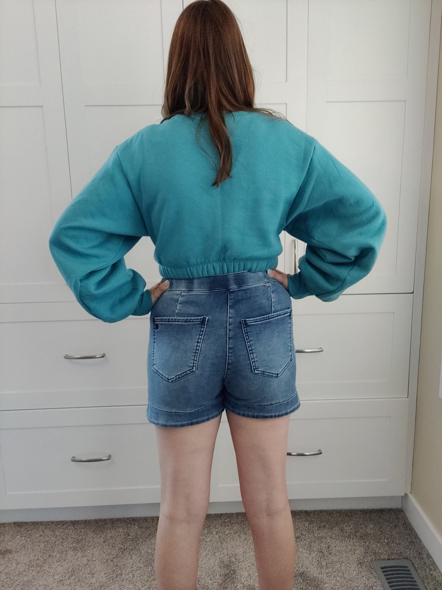 Ultimate Denim Shorts - Mid-Wash Shorts Grace & Lace