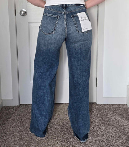 Far Out Wide Leg Jeans in Stunner by Daze Denim Jeans Daze Denim 