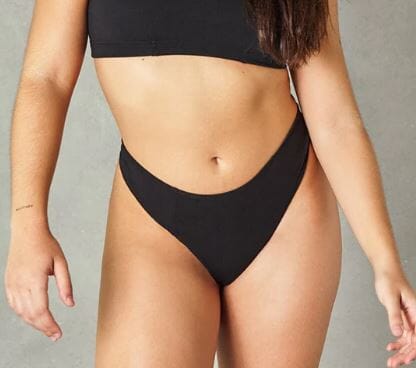 Huha Mineral Low Profile Thong - black Huha 