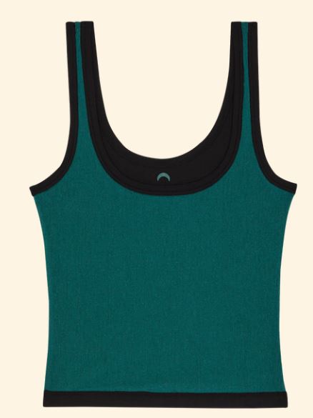 Huha Sporty Crop Tank - black Huha 