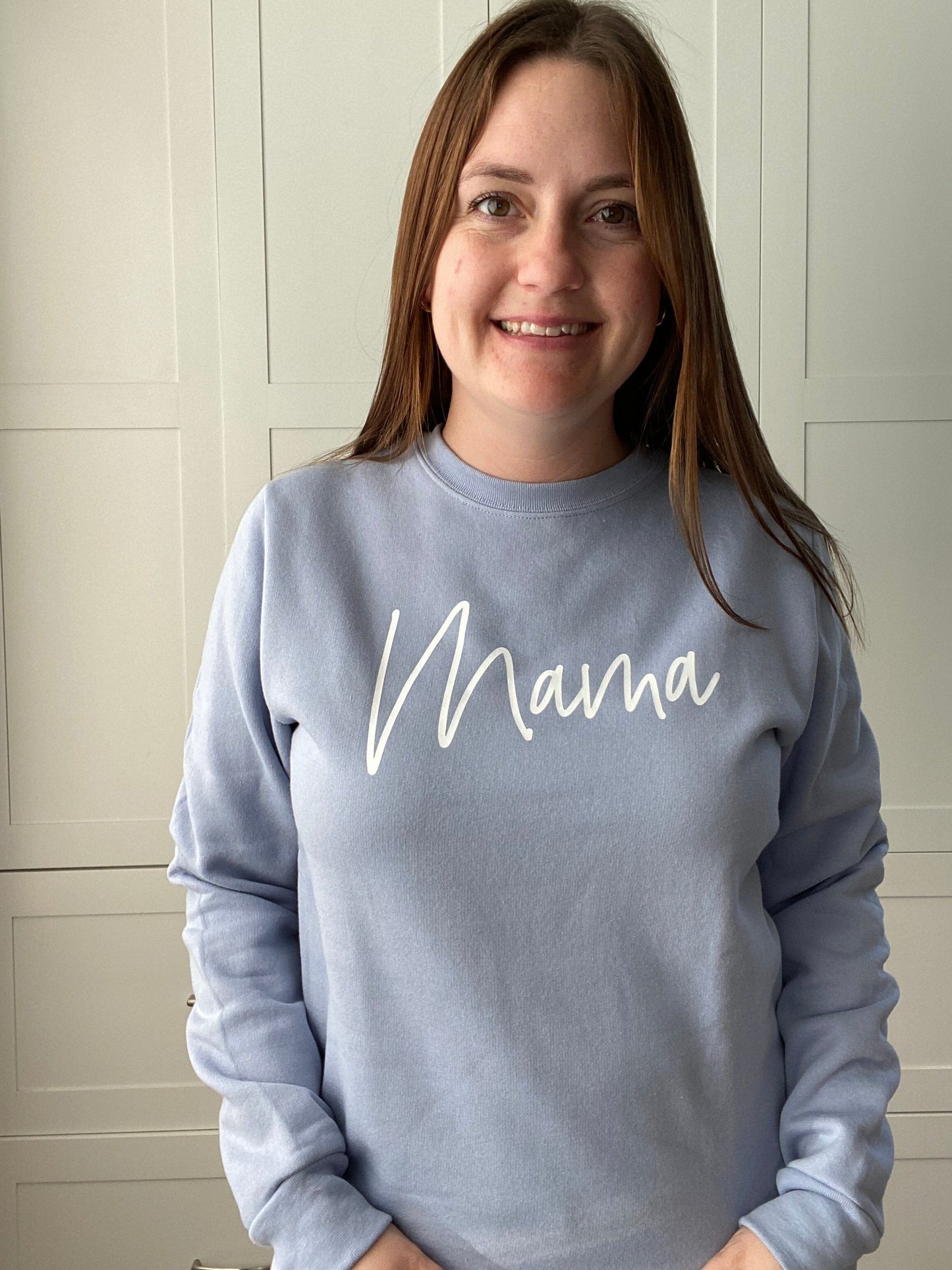 Mama Crewneck - Periwinkle Sweatshirt Blonde Ambition 