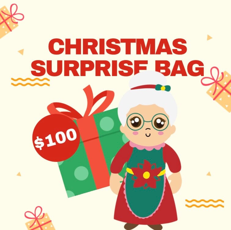 Mrs. Claus's Christmas Surprise Bags! $100 Unapologetic Boutique 