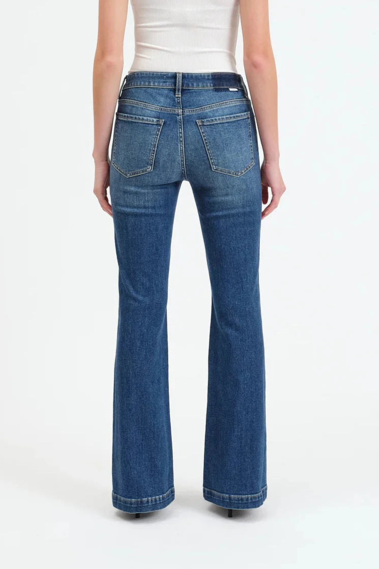 The Heartbreaker Midrise Flair jeans Daze Denim 