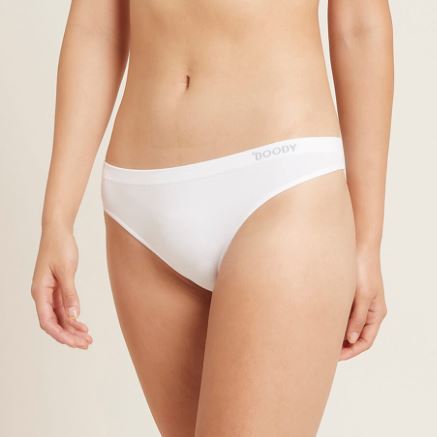 Boody G-string Thong - white underwear Unapologetic Boutique 