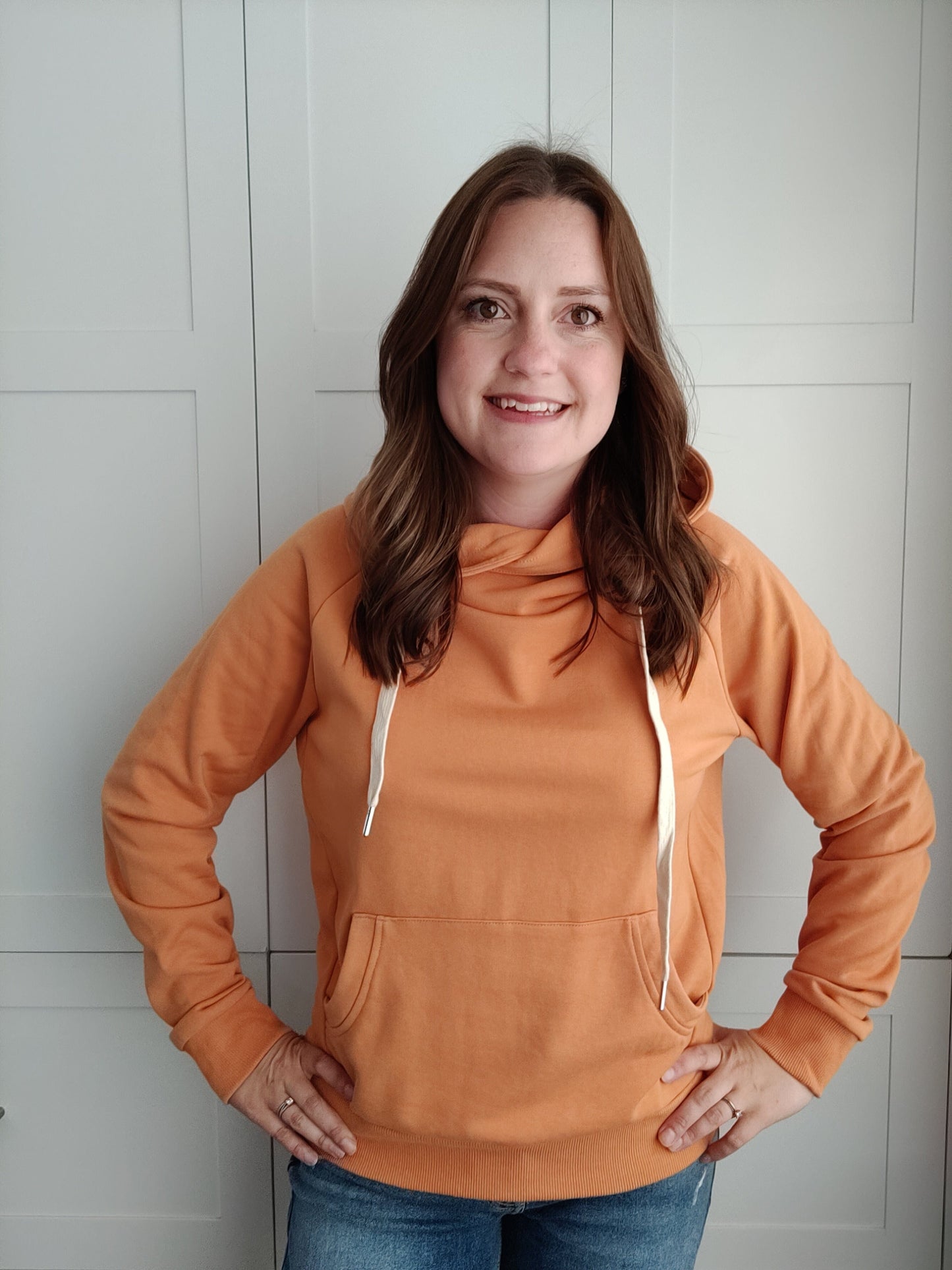 Elevated Sweatshirt Crossover - Marigold Sweatshirt Ampersand Avenue 