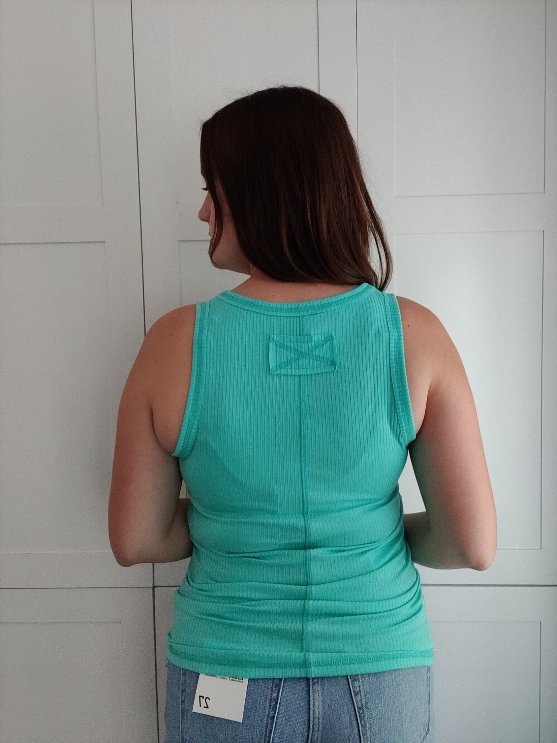 Hattie Tank - Mint Green tank Zenana 