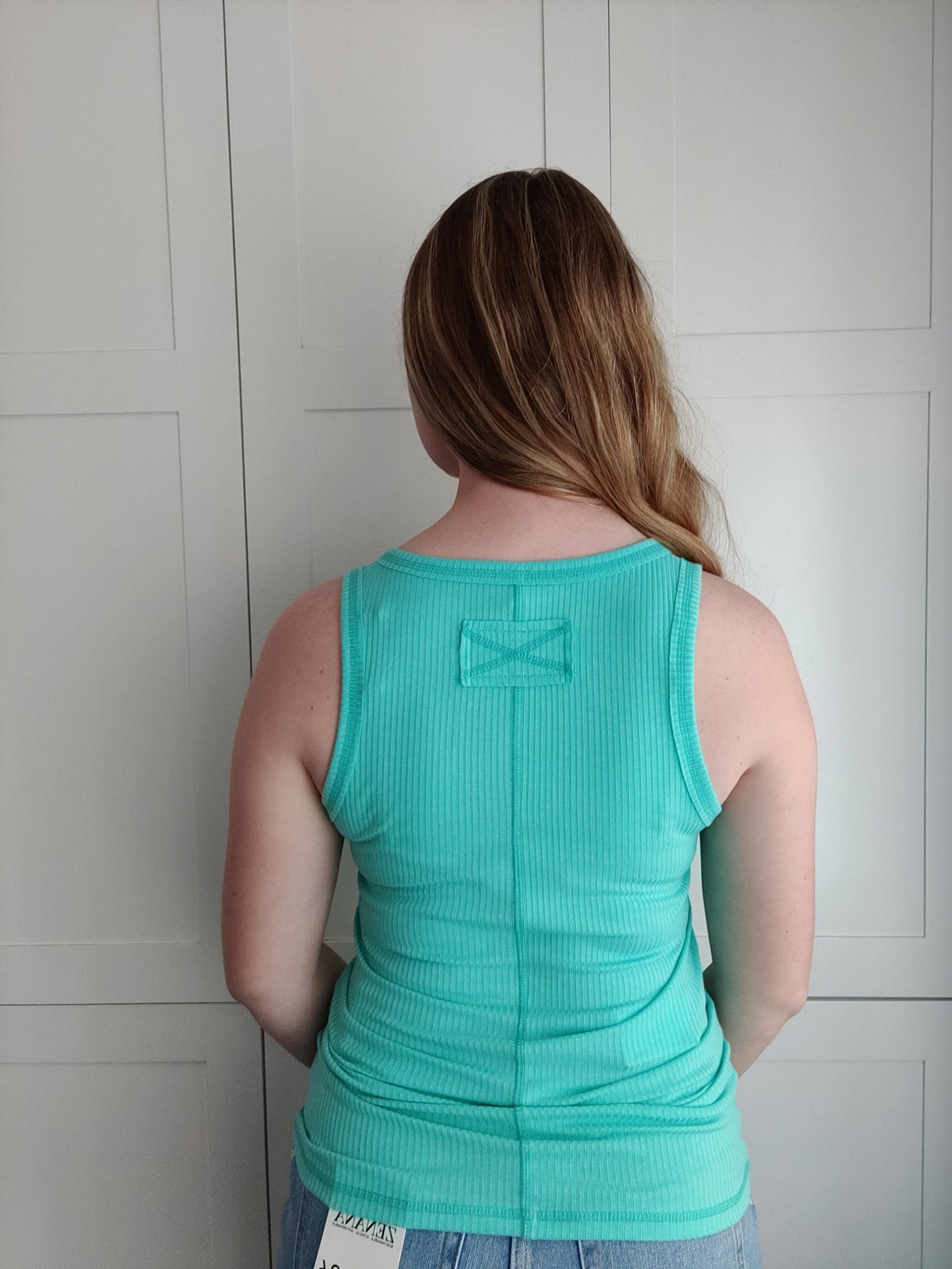 Hattie Tank - Mint Green tank Zenana 