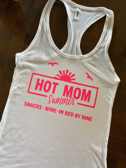Hot Mom Summer Tank Top sleeveless top Unapologetic Boutique 