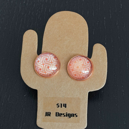 Mesa Button Earrings JR Designs 