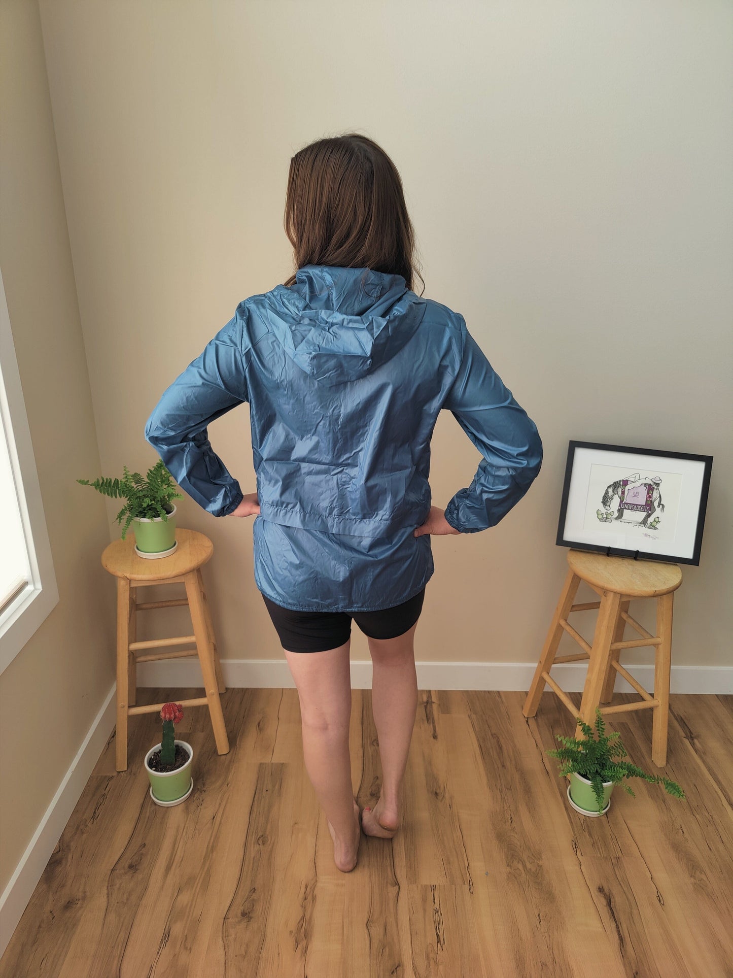 Packable Rain Jacket - Lagoon Jacket Grace & Lace 